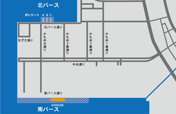 京葉食品コンビナート船舶係留施設情報